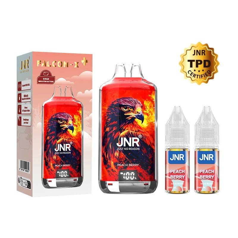 Puff Falcon-X Plus 28K Peach Berry 950mAh 22ml - JNR – Image 2